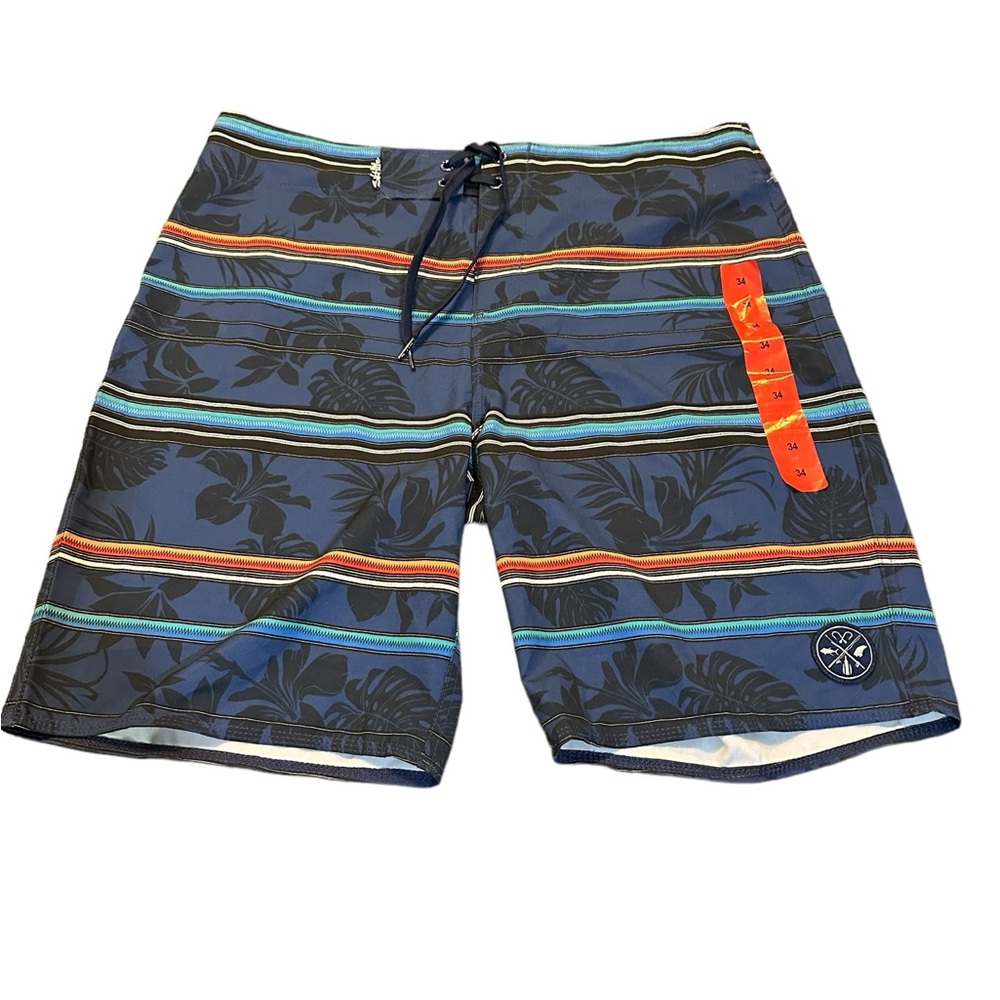Salt Life Vapor stretch Men's Swim trunks board shorts‎ Size 34 SLX-QD